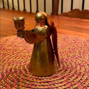 Vintage 1960’s Gatco Solid Brass & Copper Angel